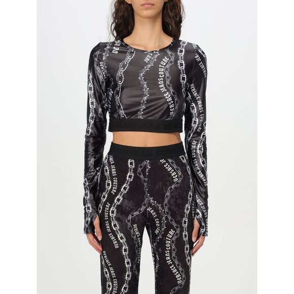 Versace Jeans Couture Sweater Woman Black 1